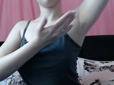 Armpits massage fetish